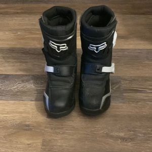 Fox motorcycle boots unisex pretty new worn 4 times in great condition